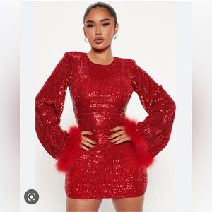 Fashion Nova sequin mini dress